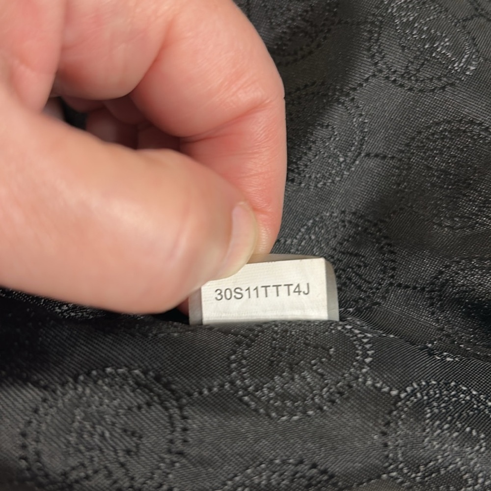 Michael by Michael Kors Jet Set Monogrammed Tote With Adjustable Leather Straps - Picture 11 of 12